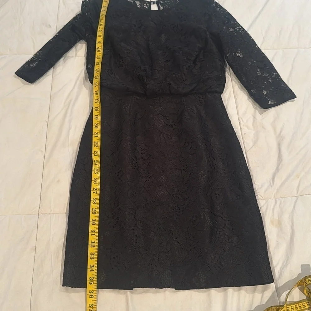 Trina Turk NWT black lace cocktail elegant dress
